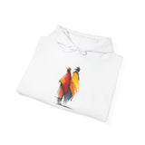 Andean Couple Poncho Art Unisex Hoodie