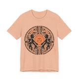 Sun Worshippers Inca Glyph Layout Unisex T-Shirt