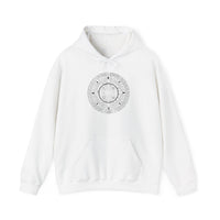 Mayan Calendar Illustration Unisex Hoodie