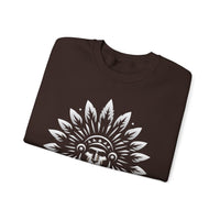 Sacred Tribal Chief Emblem Illustration Unisex Sweatshirt