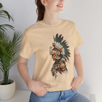 Watercolor Tribal Aztec Warrior Unisex T-Shirt