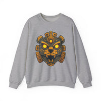 Mayan Jaguar Totem Tribal Style Unisex Sweatshirt