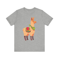 Peru Culture Llama Graphic Unisex T-Shirt