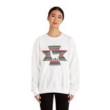 Andean Llama Fiesta Illustration Unisex Sweatshirt