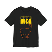 Sacred Inca Llama Emblem Unisex T-Shirt