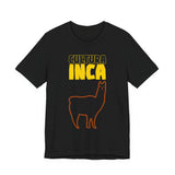 Sacred Inca Llama Emblem Unisex T-Shirt