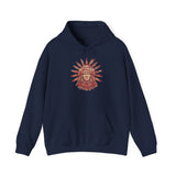 Aztec Sun Chief Feather Headdress Unisex Hoodie