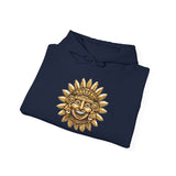 Pixel Art Inca Sun God 8-Bit Retro Style Unisex Hoodie