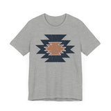 Minimal Southwest Tribal Rug Pattern Illustration Unisex T-Shirt