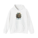 Tlaloc Ancient Rain Mask Glyph Unisex Hoodie