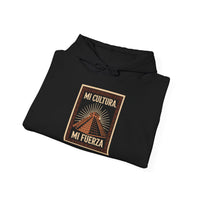 Mayan Pyramid Chichen Itza – Mi Cultura Mi Fuerza Unisex Hoodie