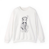 Inca Warrior Girl Bold Andean Spirit Design Unisex Sweatshirt