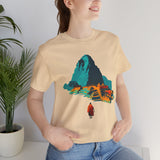 Machu Picchu Minimalist Sacred City Unisex T-Shirt