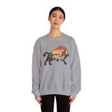 Aztec Buffalo Desert Sunset Silhouette Unisex Sweatshirt