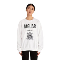 Aztec Jaguar Warrior Emblem Unisex Sweatshirt