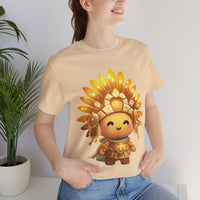 Chibi Inti Inca Sun God Cartoon Style Unisex T-Shirt