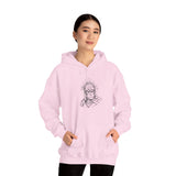 Inca Warrior Hand Drawn Tribal Portrait Unisex Hoodie