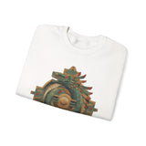 Quetzalcoatl Feathered Sun Glyph Unisex Sweatshirt