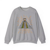 Mexico Monument Chichen Itzá Doodle Unisex Sweatshirt