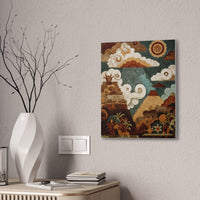 Tlaloc Rain Blessing Mural Canvas