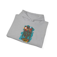 Wild Desert Bloom Cactus Illustration Unisex Hoodie