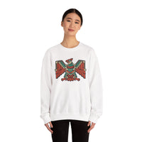 Aztec Solar Eagle Emblem Illustration Unisex Sweatshirt