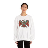 Aztec Solar Eagle Emblem Illustration Unisex Sweatshirt