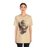 Chibi Falcon Warrior Inca Armor Unisex T-Shirt