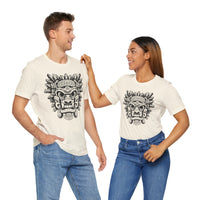 Aztec-Inspired Tlaloc God Tribe Graphic Unisex T-Shirt