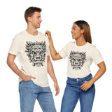 Aztec-Inspired Tlaloc God Tribe Graphic Unisex T-Shirt