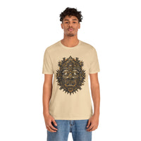 Ancient Aztec Solar Deity Mask Unisex T-Shirt
