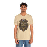 Ancient Aztec Solar Deity Mask Unisex T-Shirt
