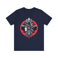 Tribal Legacy Circle Emblem Illustration Unisex T-Shirt