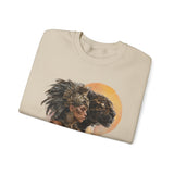 Aztec Jaguar Priestess Oracle Unisex Sweatshirt