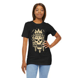 Ah Puch Skull Crown Mayan Glyph Style Unisex T-Shirt