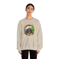 Leopard Aztec Pumpkin & Cactus Vibes Illustration Unisex Sweatshirt
