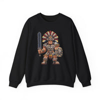 Aztec Blade Hero Pixel Art Unisex Sweatshirt