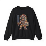 Aztec Blade Hero Pixel Art Unisex Sweatshirt
