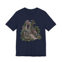 Mayan Jungle Temple Guardian Stairway Unisex Hoodie