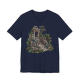Mayan Jungle Temple Guardian Stairway Unisex Hoodie