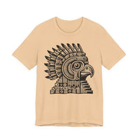 Aztec Eagle Pyramid Emblem Unisex T-Shirt