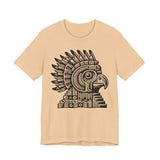 Aztec Eagle Pyramid Emblem Unisex T-Shirt