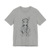 Inca Warrior Girl Bold Andean Spirit Design Unisex T-Shirt