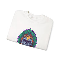 Aztec Indian Death Skull Tattoo Style Unisex Sweatshirt
