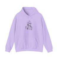 Young Jaguar Warrior Sketch Unisex Hoodie