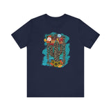 Wild Desert Bloom Cactus Illustration Unisex T-Shirt