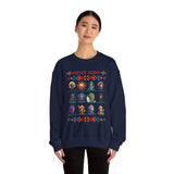 Pixel Art Aztec Gods Mythology Unisex Sweatshirt