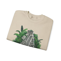 Ancient Mayan Jungle Temple Steps Unisex Sweatshirt