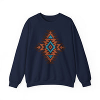 Boho Aztec Geometric Totem Pattern Illustration Unisex Sweatshirt