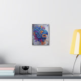 Graffiti Aztec Feathered Serpent Street Art Canvas